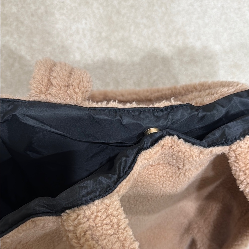 Victoria's Secret Tan Canvas Tote Bag with Logo - Picture 4 of 5
